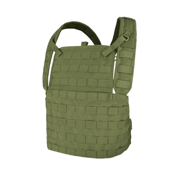 Condor Modular Chest Rig Green tactical paintball load bearing vest.