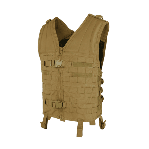 Condor Modular Vest Brown tactical paintball load bearing armor.