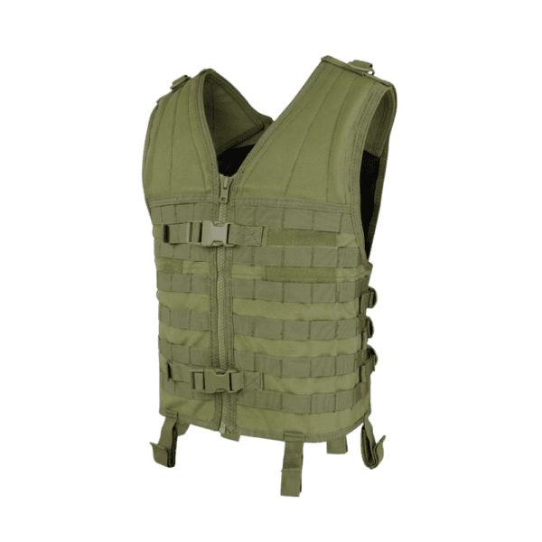 Condor Modular Vest Olive Drab tactical paintball load bearing armor.