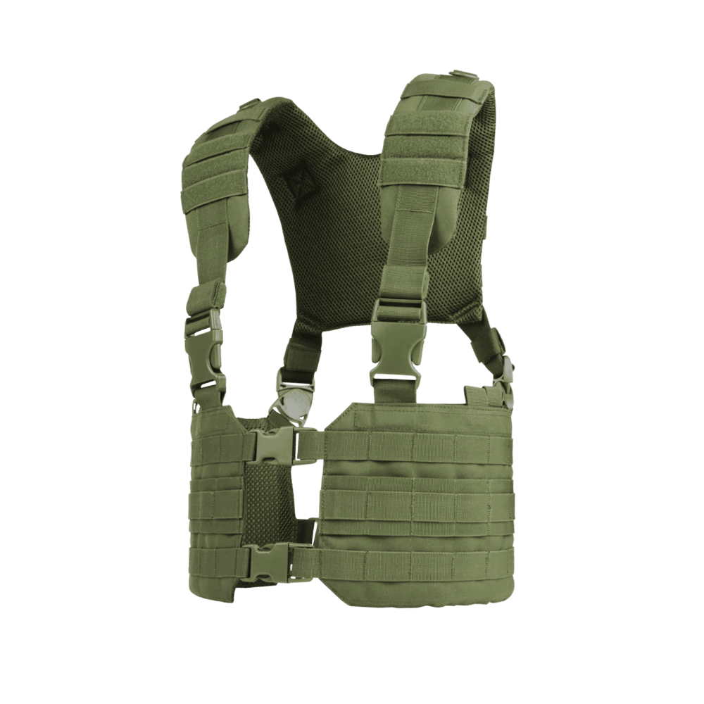 Condor Ronin Chest Rig Olive Drab tactical paintball load bearing vest.