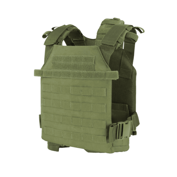 Condor Sentry Plate Carrier Olive tactical paintball body armor vest.