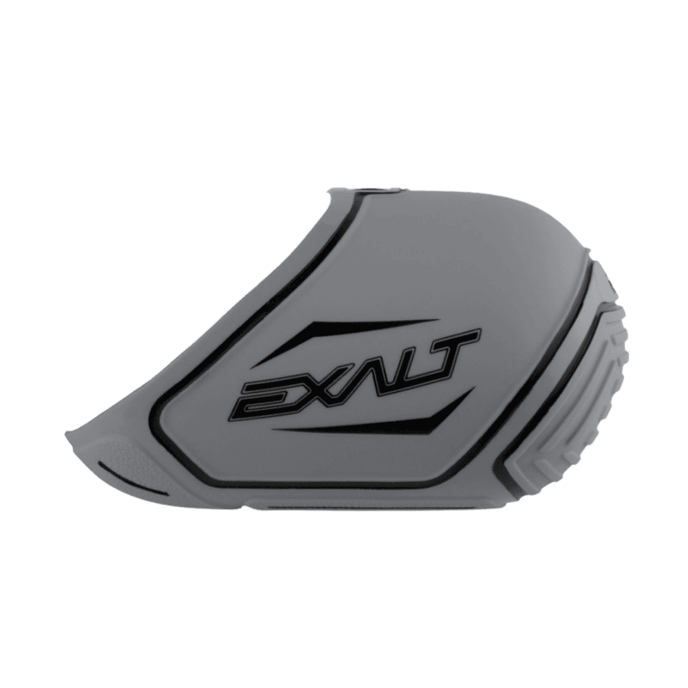 Exalt Tank Cover Ghost Grey non slip paintball carbon fiber air tank protective sleeve.