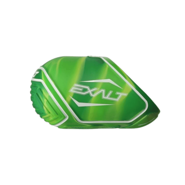 Exalt Tank Cover Lime Swirl non slip paintball carbon fiber air tank protective sleeve.