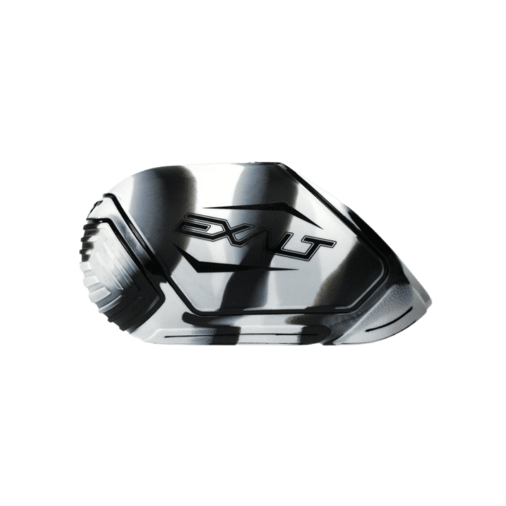 Exalt Tank Cover Zebra Small non slip paintball carbon fiber air tank protective sleeve.