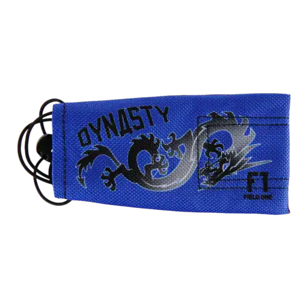 Field One Dynasty Paintball Barrel Cover in Blue.