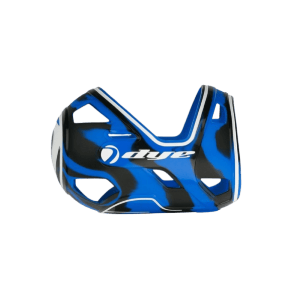 DYE Flex Bottle Cover TWST Blue S/M neoprene paintball air tank protective sleeve.