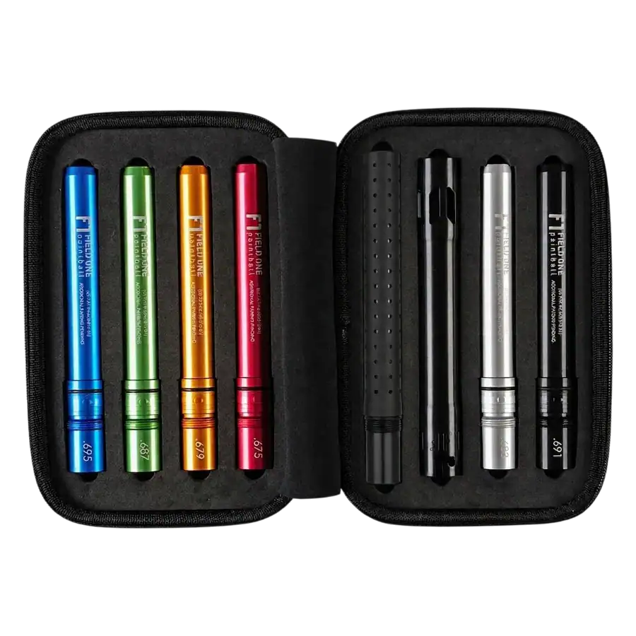 field one acculock barrel kit | gloss black / dust black tip | new