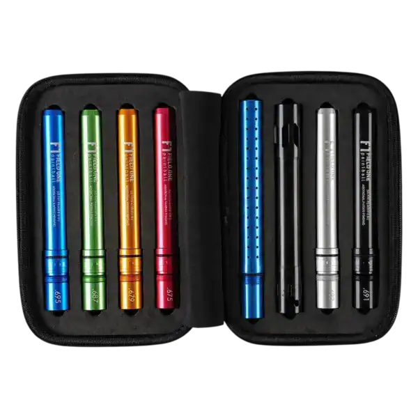 field one acculock barrel kit | gloss black / gloss blue tip | new