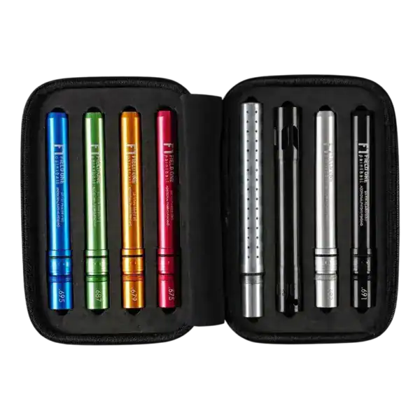field one acculock barrel kit | gloss black / gloss silver tip | new