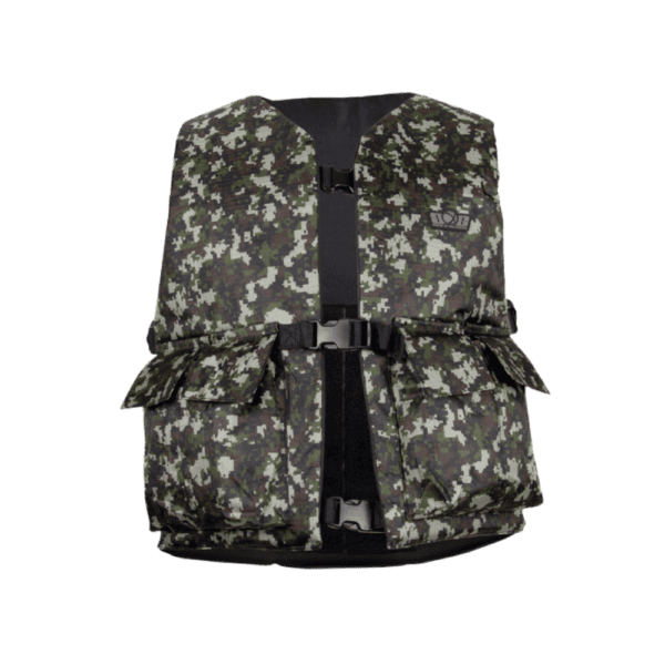 GXG Reversible Basic Tactical Vest reversible camo paintball load bearing armor.