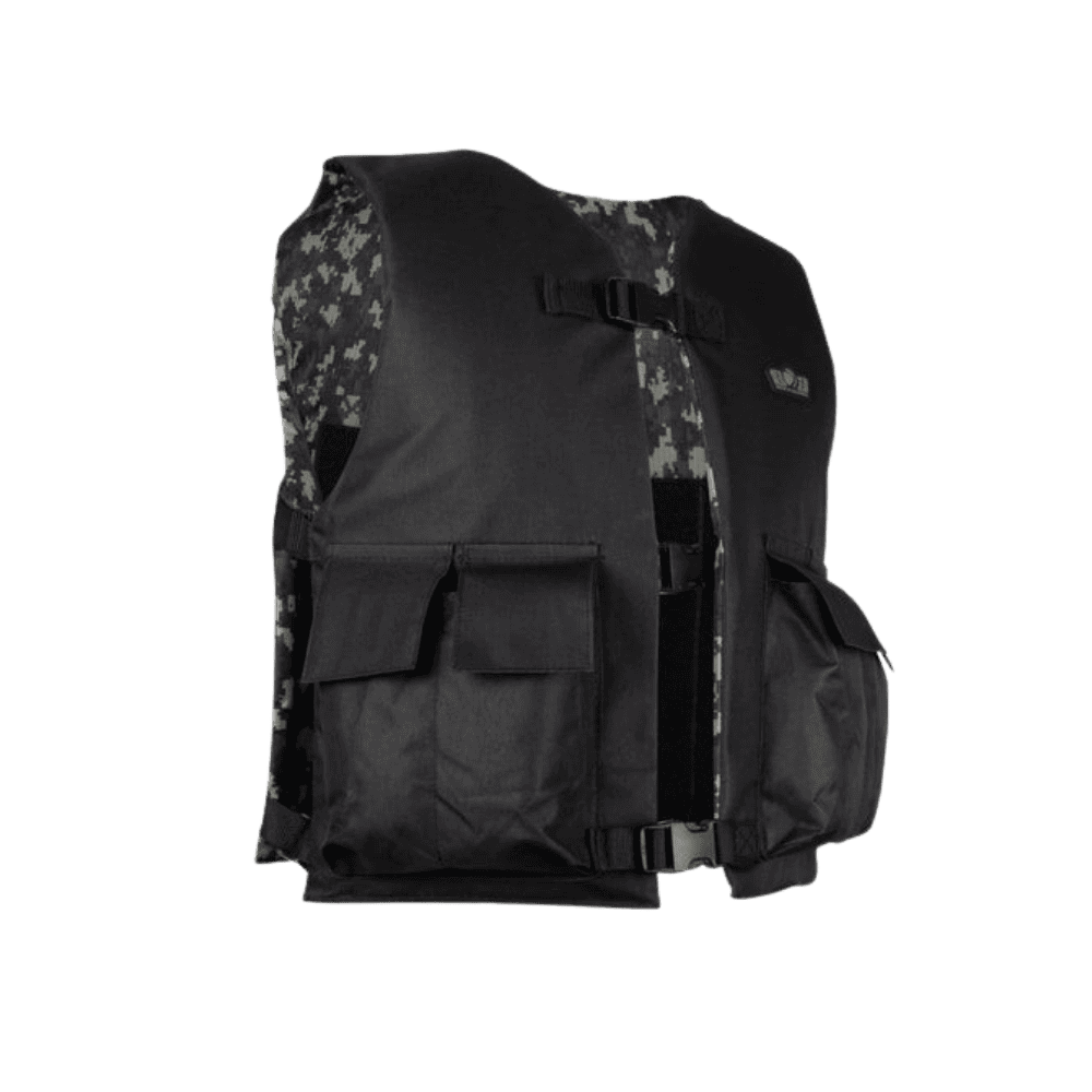 GXG Reversible Basic Tactical Vest reversible camo paintball load bearing armor.