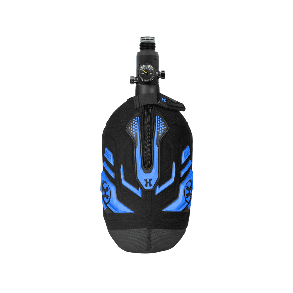 Hardline Armoured Tank Cover Cobalt neoprene paintball air system protector sleeve.