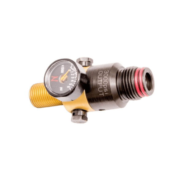 Ninja High Output Regulator PCP 3000 psi air gun tank regulator head component.