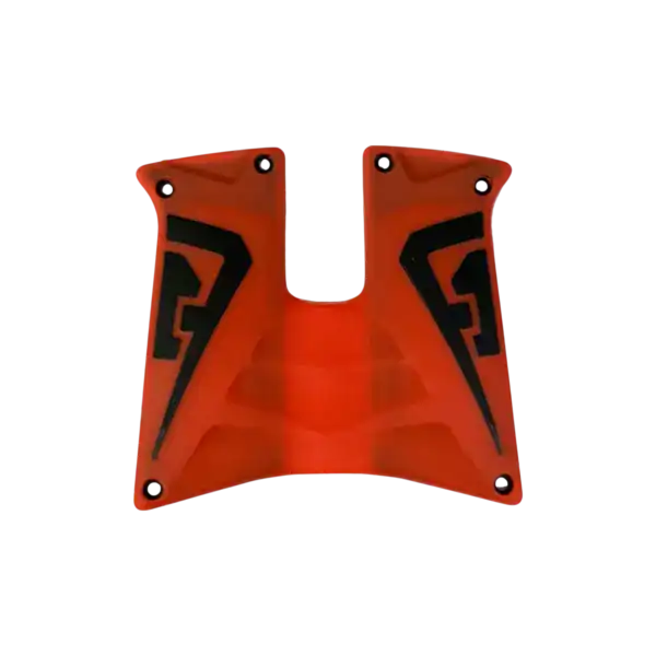 field one force rubber grip panels, fire/black new