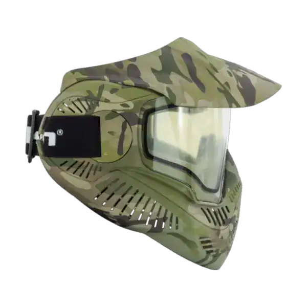 Valken MI-7 Deluxe Spec Thermal Goggle in Camo Multicam anti-fog paintball mask protection.