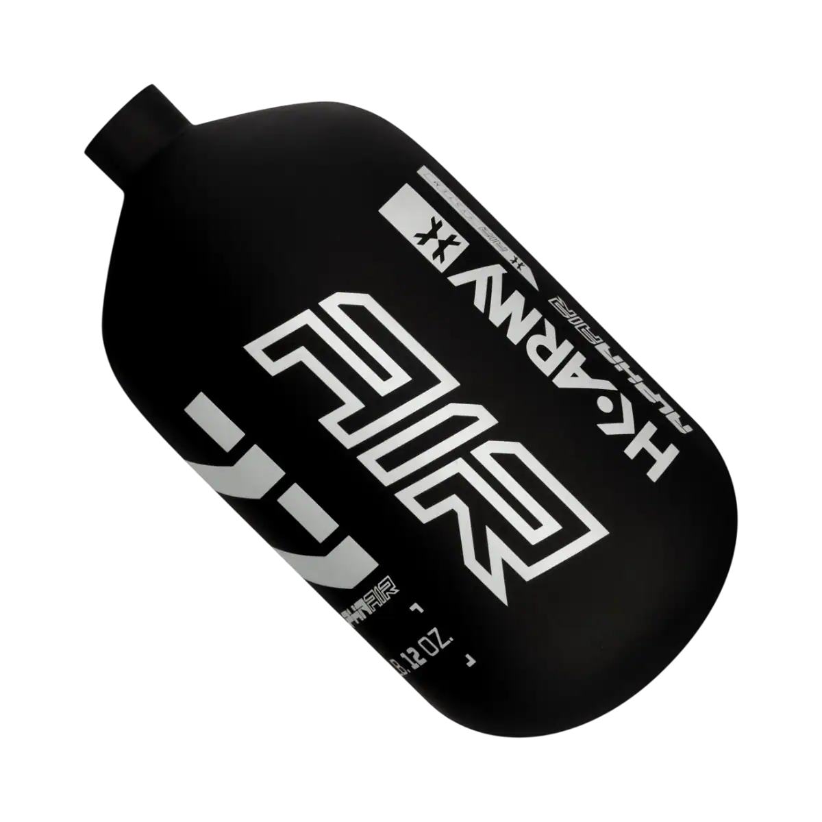 HK Army Alpha Air Shadow 77ci 4500psi lightweight paintball tank carbon fiber bottle.