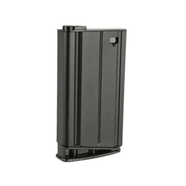 VFC 160rd Metal Mid Cap Magazine in black for MK17 SCAR-H tactical paintball training.