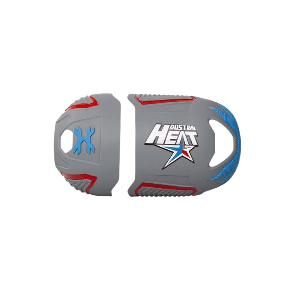 HK Army Vice FC Tank Cover Houston Heat full coverage anti slip paintball carbon fiber bottle protector sleeve.