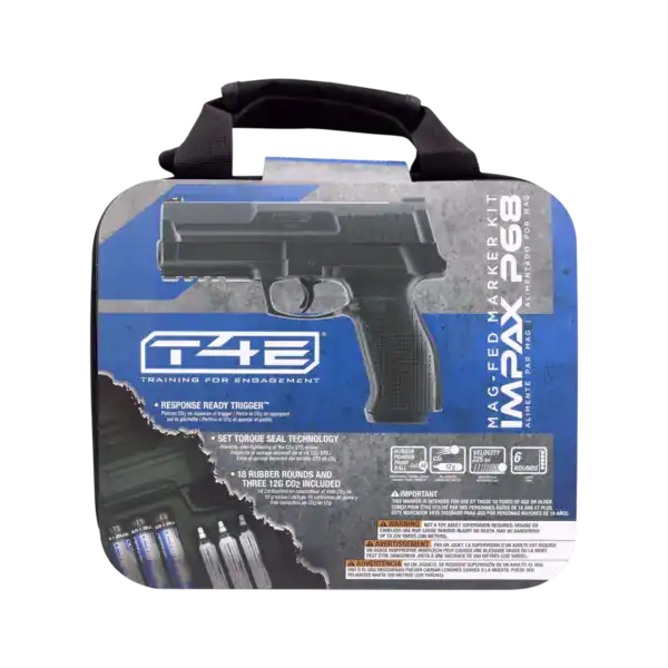 t4e impax p68 | c02 .68 cal black | 7.5j | new