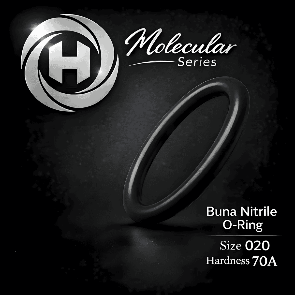 Hadron Molecular Series Buna Nitrile 020 70A O-Ring black paintball marker seal.