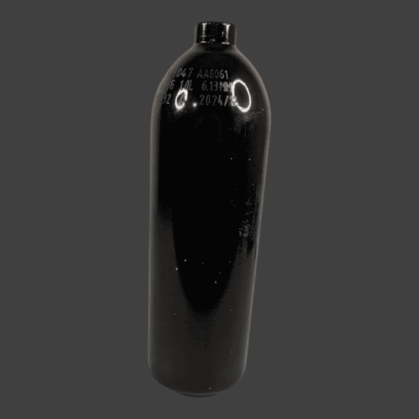 HK Army 62ci / 3000psi Aluminum Tank, Black - Used paintball air tank