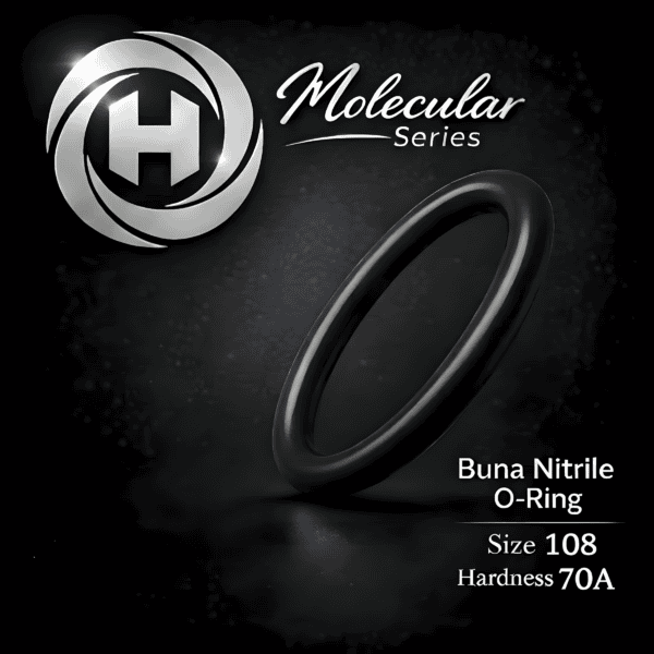 Hadron Molecular Series Buna Nitrile 108 70A O-Ring black paintball marker seal.