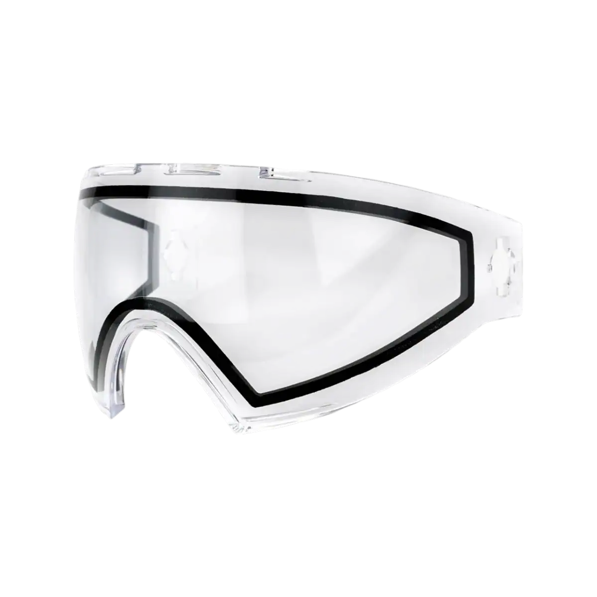 CRBN OPR Replacement Lens Clear thermal lens for paintball goggles.
