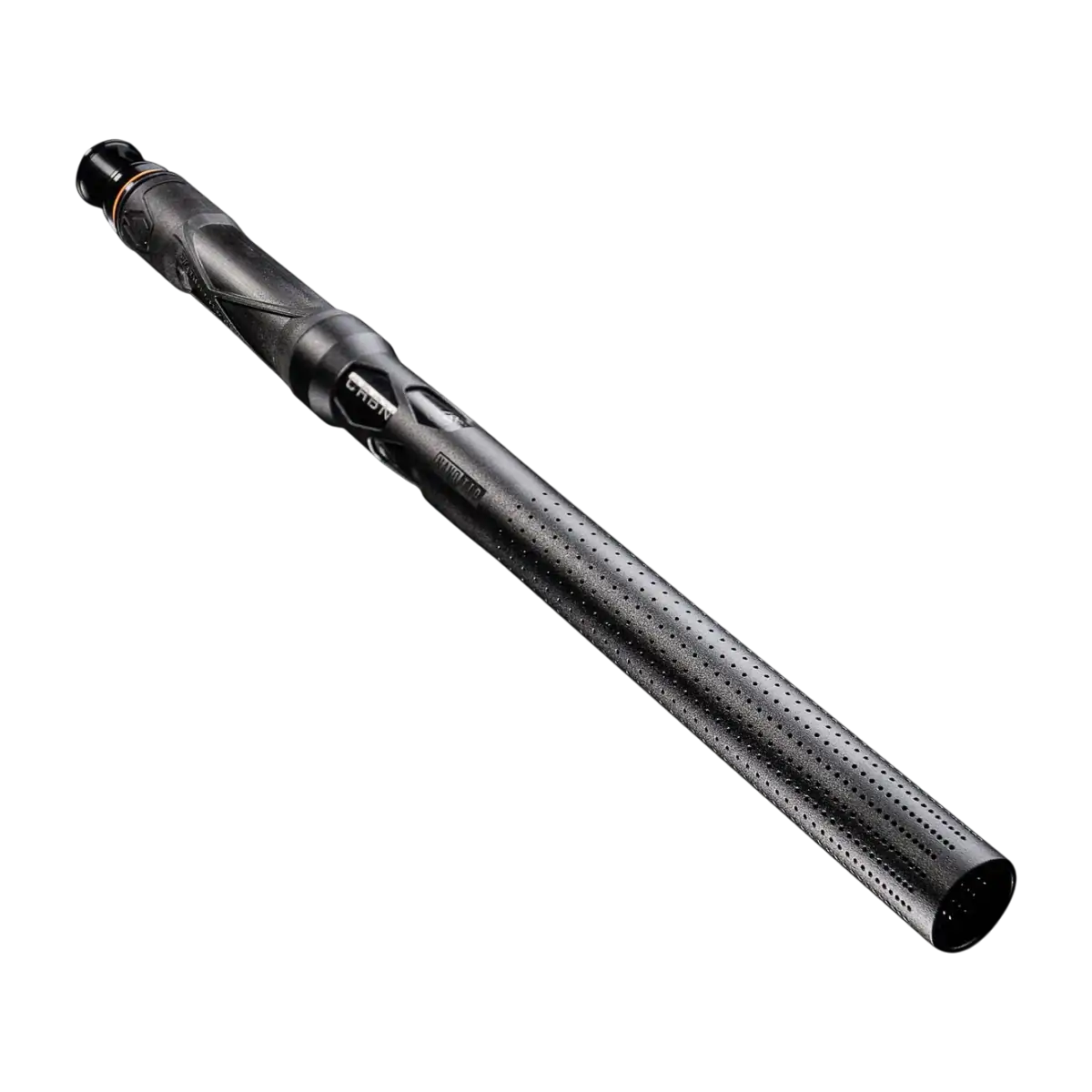 CRBN IC PWR Nano Barrel in Black finish for paintball markers.