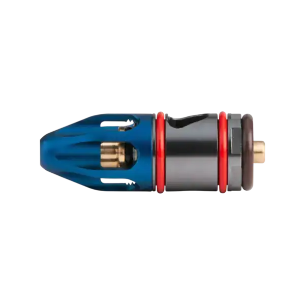 DYE A/C Valve DFF-20 Lazarus blue and grey paintball marker replacement upgrade component.