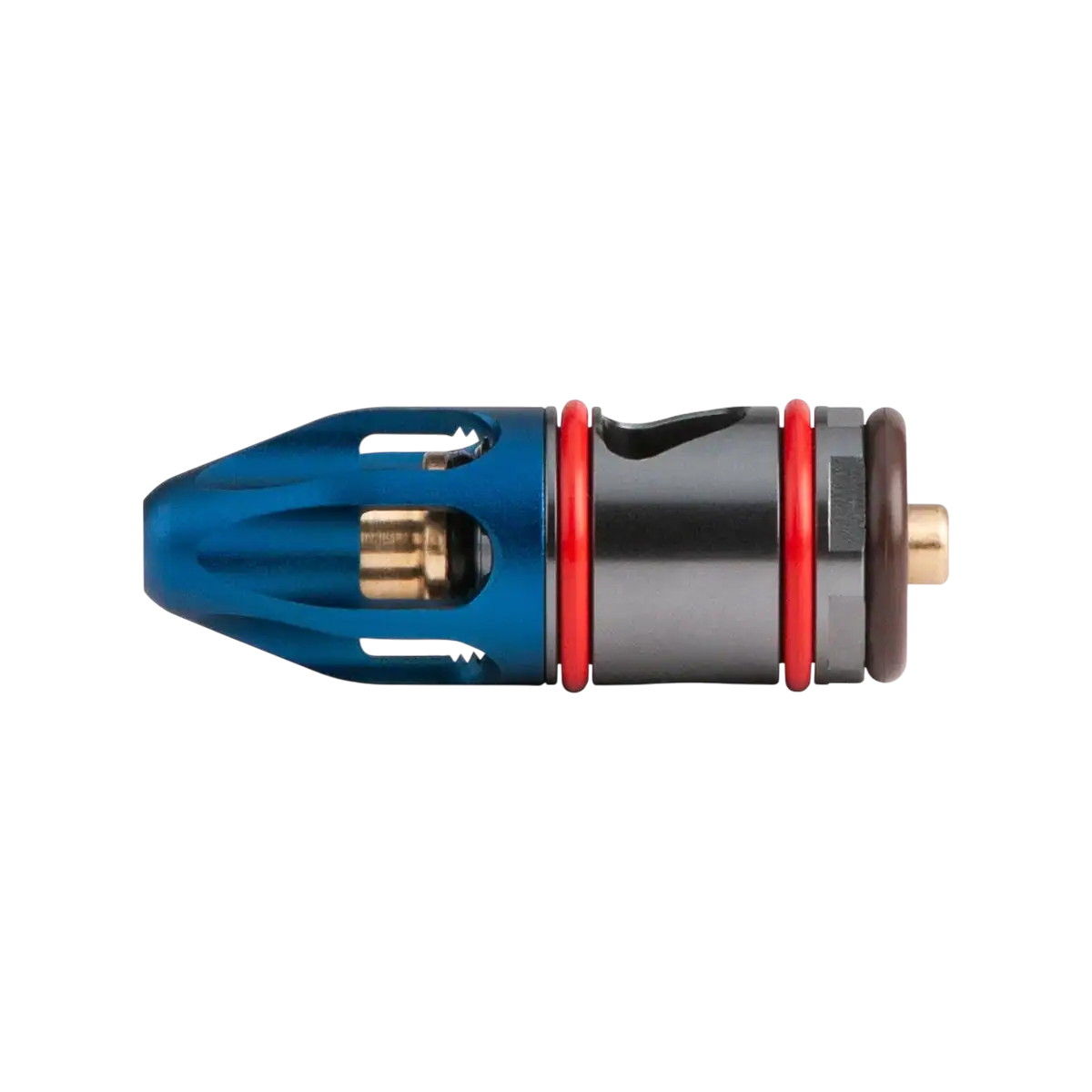 DYE A/C Valve DFF-20 Lazarus blue and grey paintball marker replacement upgrade component.