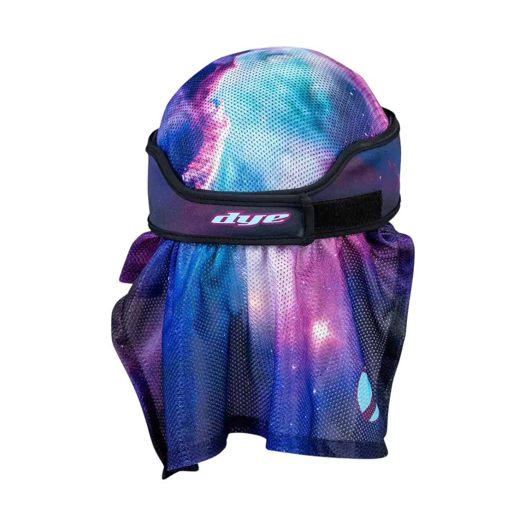 dye x halo head wrap | galaxy purple | new
