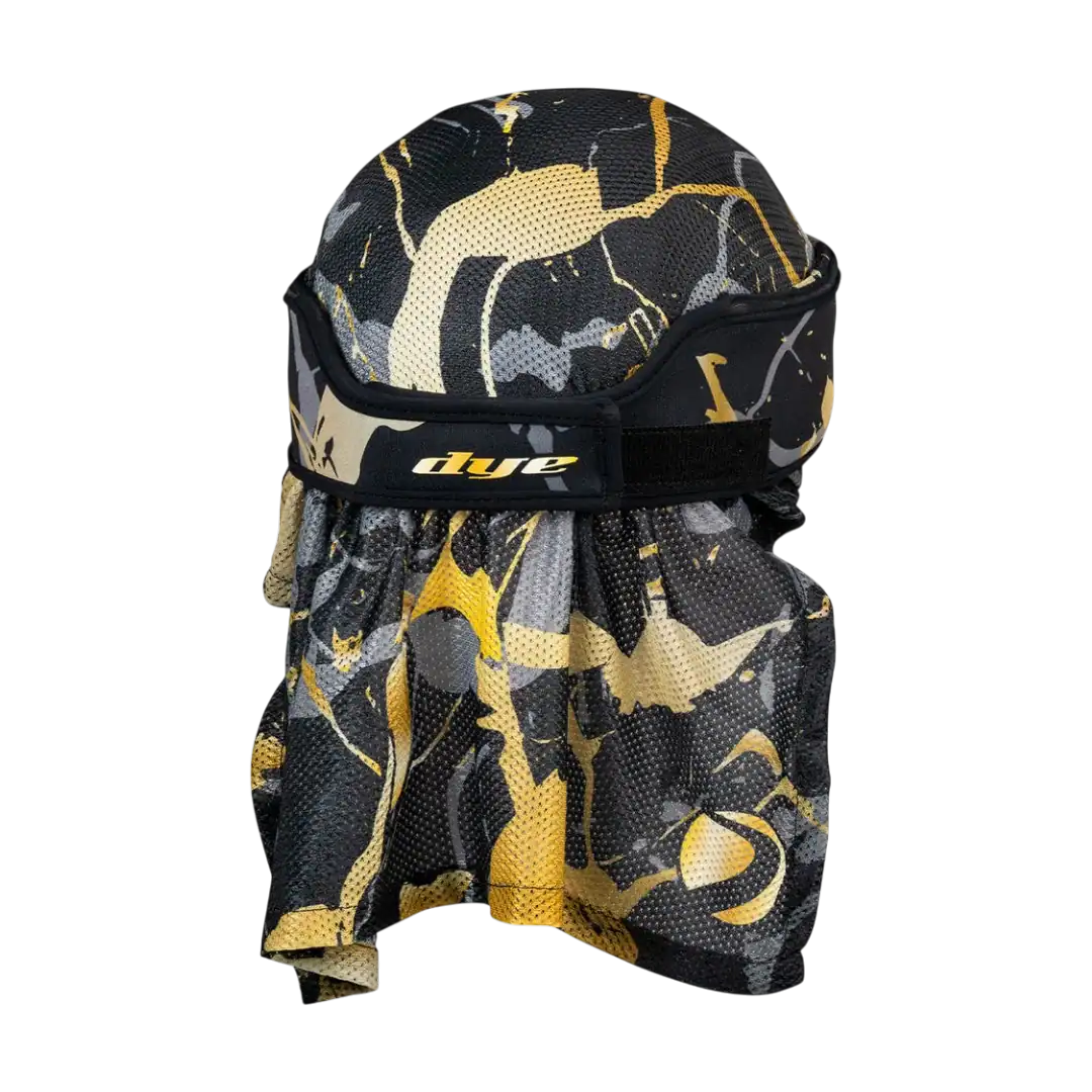 dye x halo head wrap | marbled gold | new