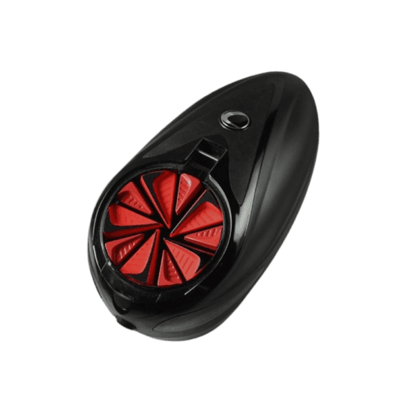 Exalt Rotor Fastfeed red paintball speed feed component from WC Marker.
