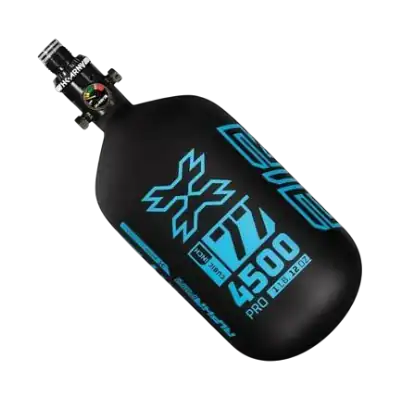 HK Army Alpha Air Tank Bottle Abyss carbon fiber paintball HPA tank.