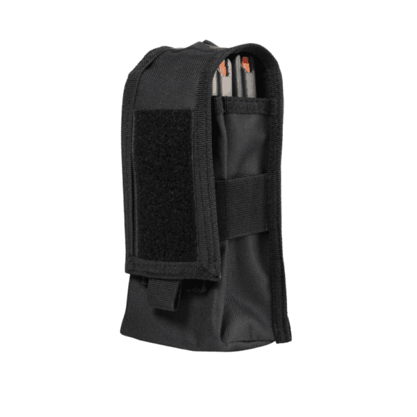 NcStar Double AR/AK/Radio Pouch in Black for paintball tactical gear configurations.