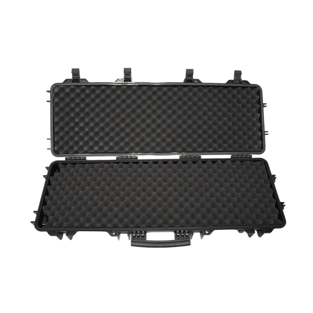Nuprol Large Hard Paintball Gun Case Black IP67 waterproof tactical marker storage box with wave foam