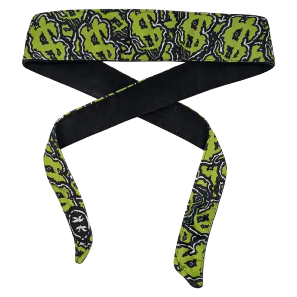 hk army headband dirty money, green/black used