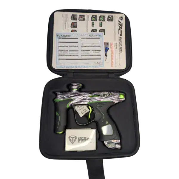 dye m2 mosair paintball marker, concrete jungle used