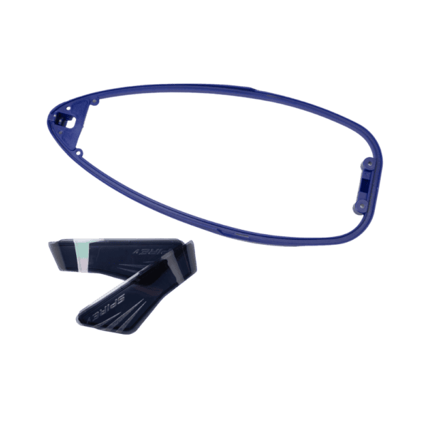 Virtue Spire V Color Kit in Blue accent parts for a paintball loader.