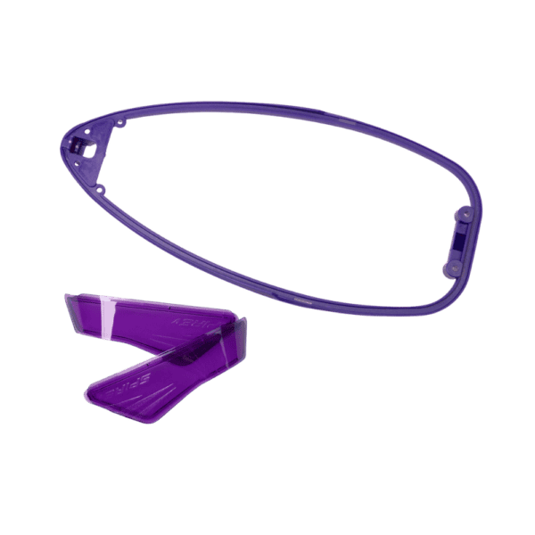 Virtue Spire V Color Kit in Purple accent parts for a paintball loader.