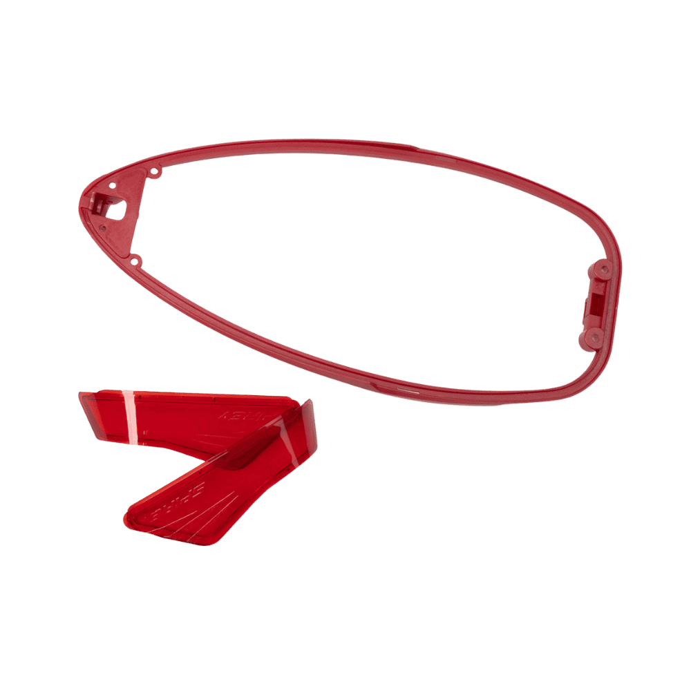 Virtue Spire V Color Kit in RED accent parts for a paintball loader.