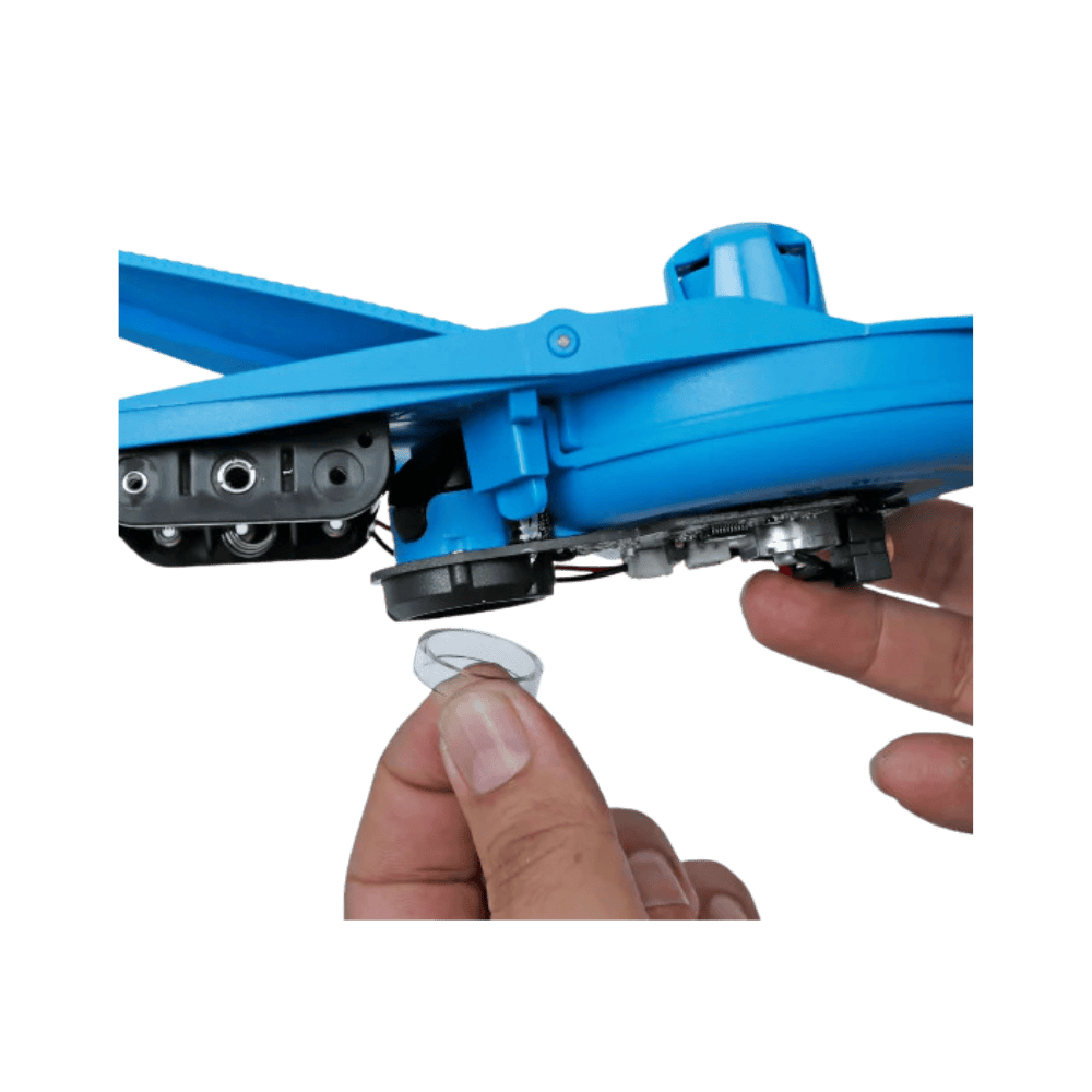 Virtue Spire V Tool less Removable Eye Cover replacement part for a paintball loader.