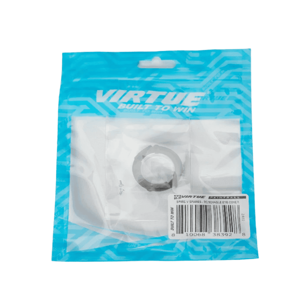 Virtue Spire V Tool less Removable Eye Cover replacement part for a paintball loader.