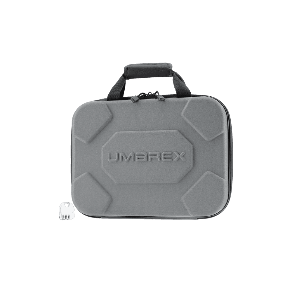 Umarex Molded Paintball Pistol Case Black hard protective handgun storage container with lock